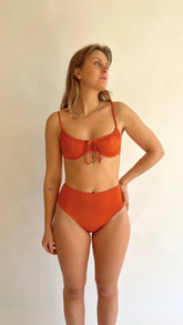 SUMBA Top in Saffron | Rosy